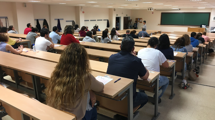 Exámenes de una OEP del SAS